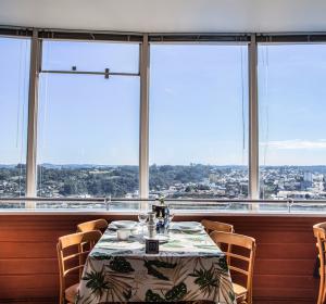 Vista de uma das mesas